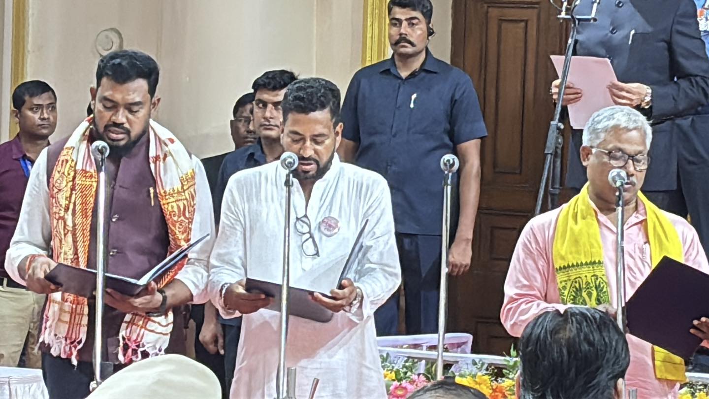 Oath-taking as Cabinet Minister
